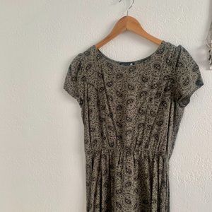 Fall Paisley Dress
